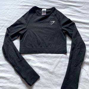 Gymshark long sleeve crop top